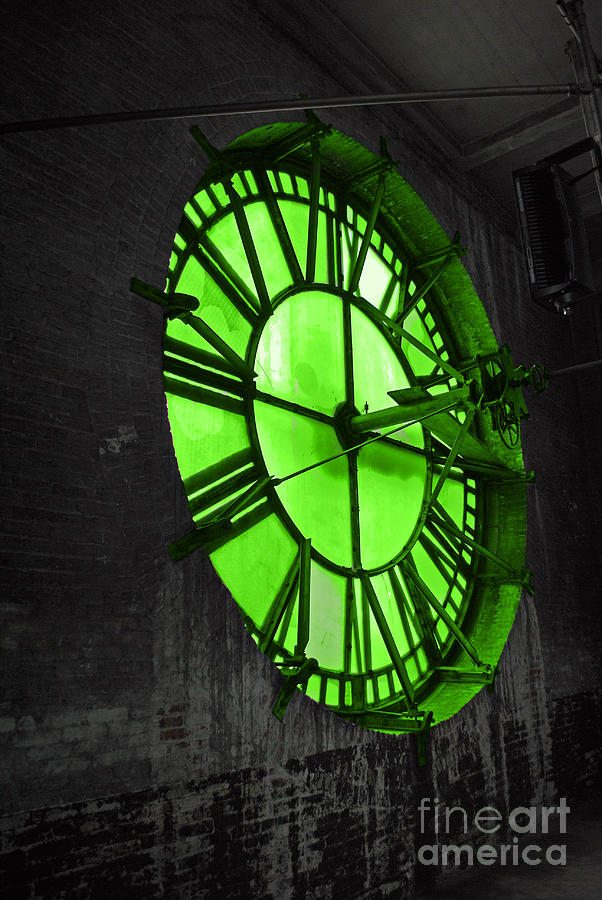 Clock Photograph - Organic Time by Jost Houk Clock Photograph - Organic Time by Jost Houk