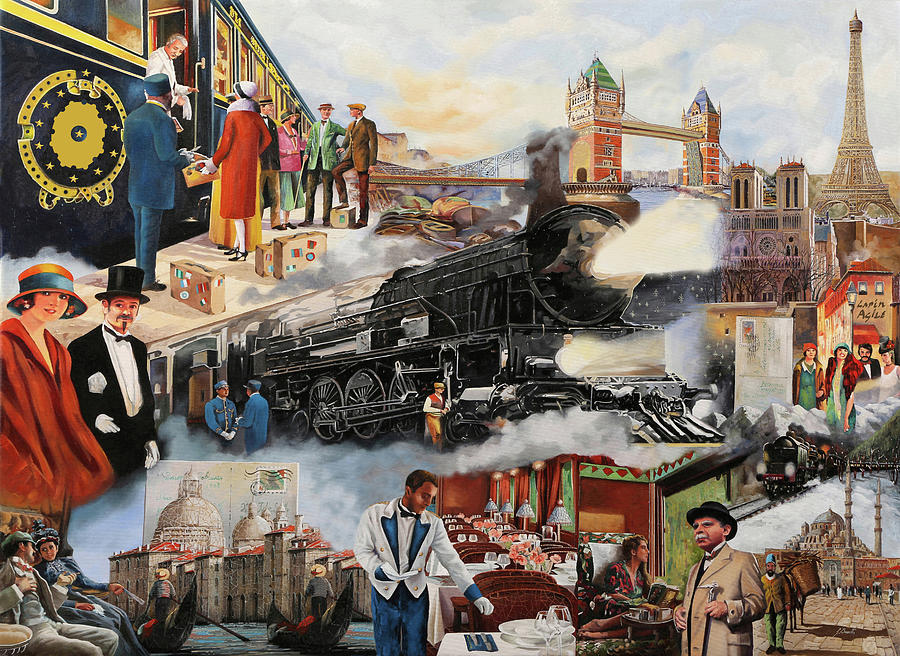 Orient Express Painting