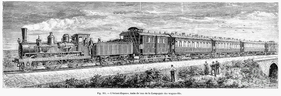 Orient Express Train Photograph by Granger