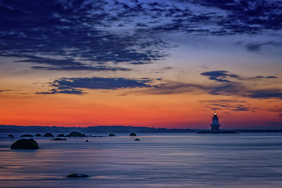 Lighthouse Photograph - Orient Point, NY by Rick Berk