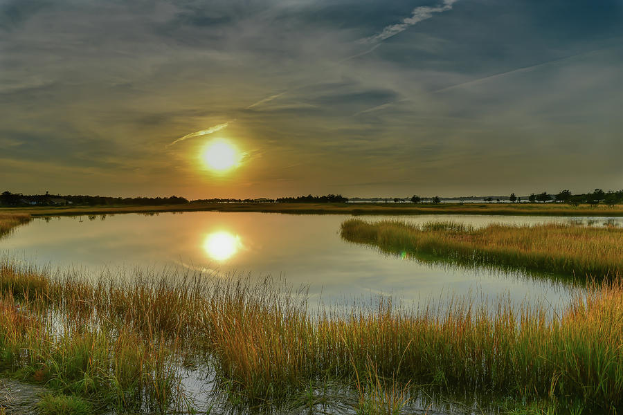 Orient Point Sunset Photograph by Stan Dzugan - Fine Art America