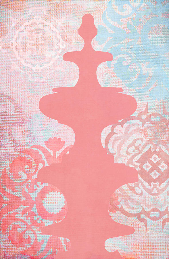 Oriental Far East Design Red Photograph by Suzanne Powers