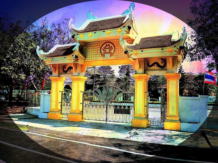 Oriental Gateway Photograph