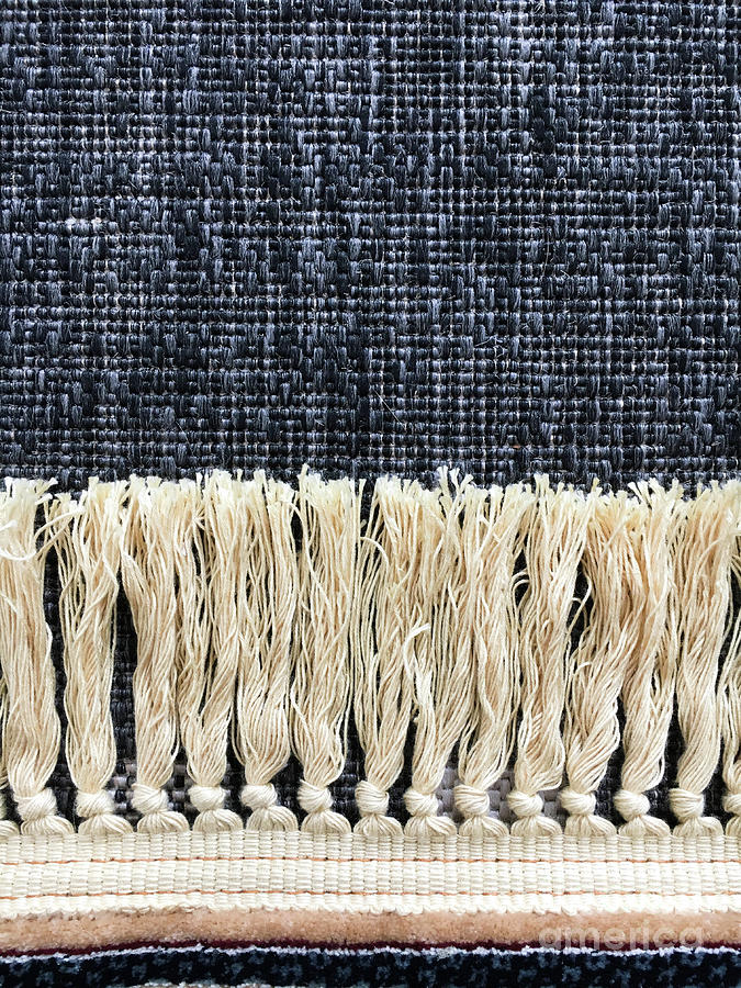Oriental rug detail Photograph by Tom Gowanlock