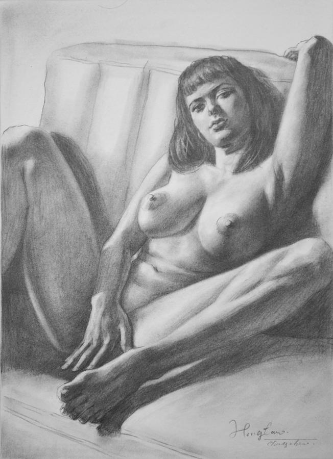 Pencil Drawn Women Porn - Nude girl pencil drawing phrase - hot porn