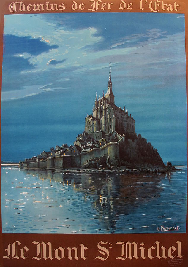 Postcards from Mont Saint Michel - StyleChe