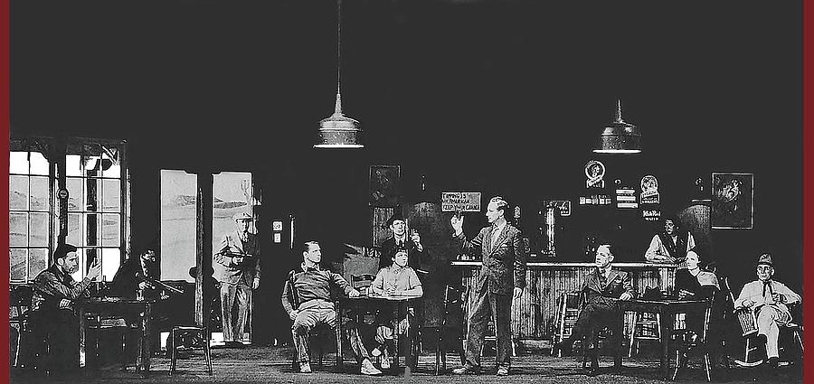 Original Petrified Forest cast Broadhurst Theater NYC 1935 Photograph by David Lee Guss