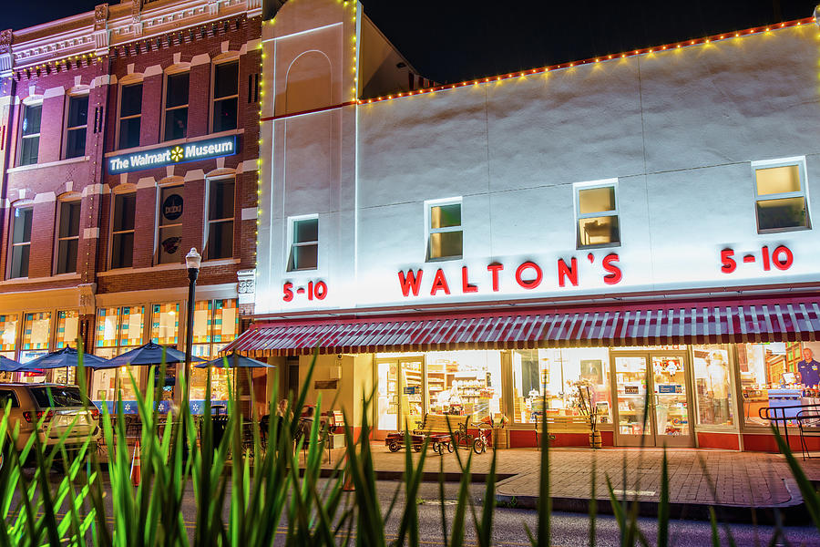Origins Of Greatness - Bentonville Arkansas Walton Five And Dime Photograph