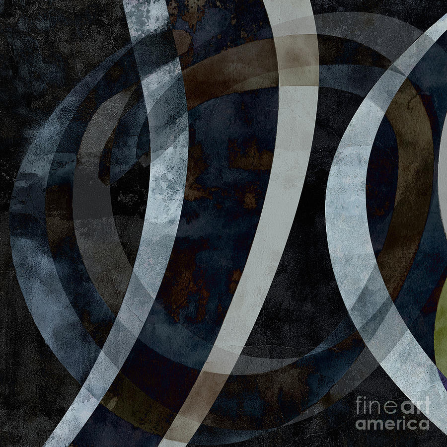 Origins Square Abstract Digital Art by Edward Fielding