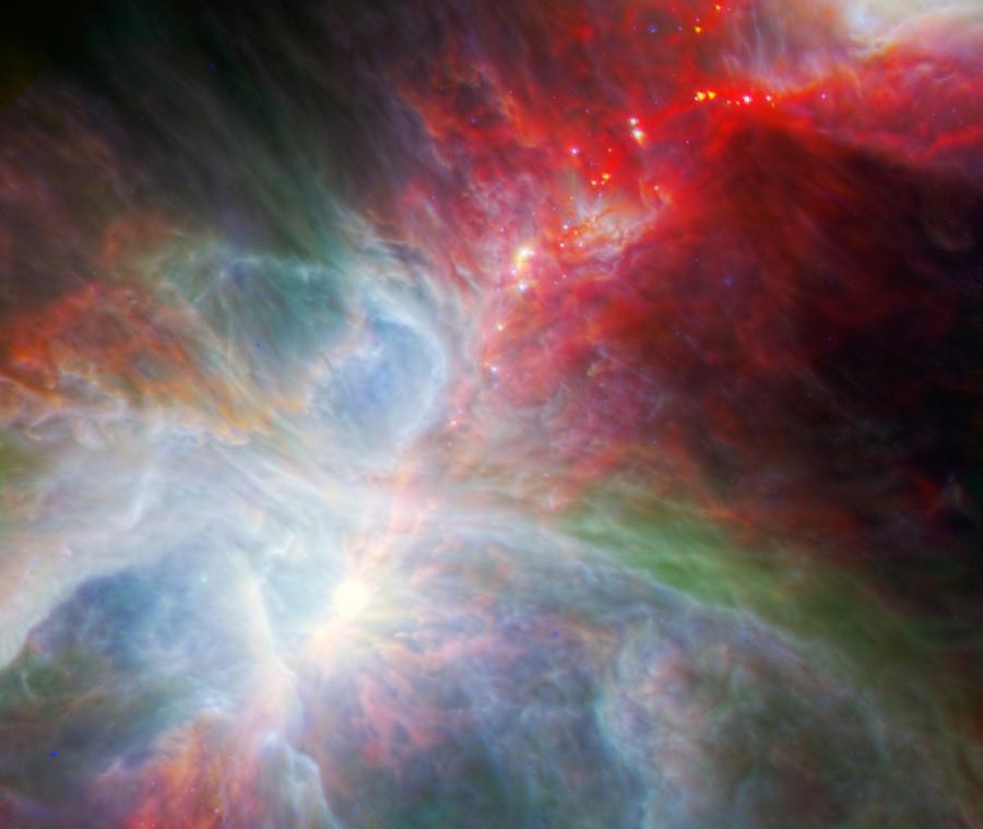 Star Trek Photograph - Orion Nebula by American School