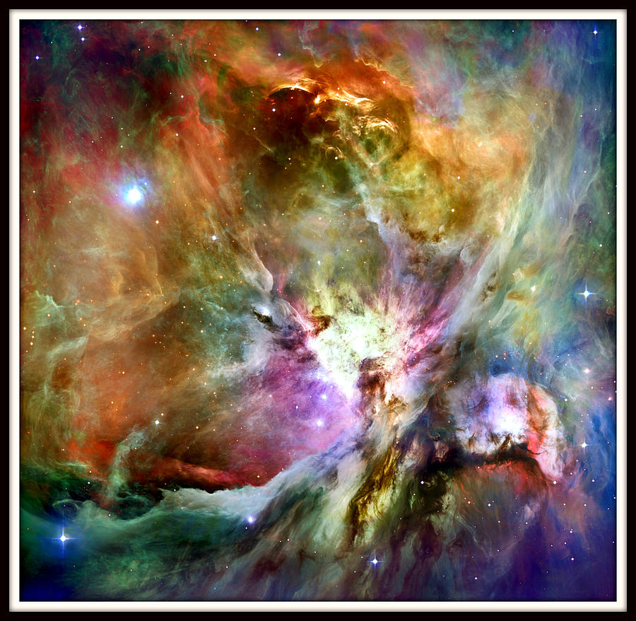 Orion Nebula Painting by Humphrey Janga - Fine Art America