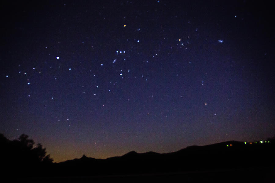 Orion Over Table Rock Photograph