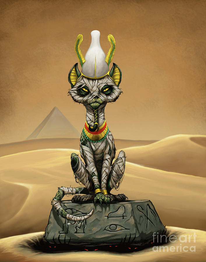 Osiris Egyptian God Digital Art by Stanley Morrison