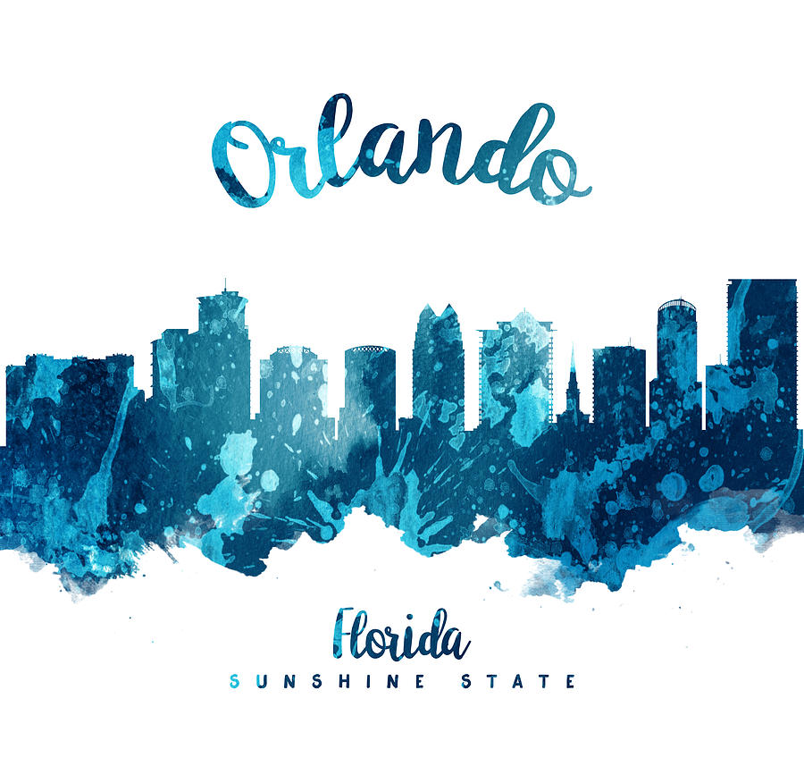 Orlando Painting - Orlando Florida 27 by Aged Pixel