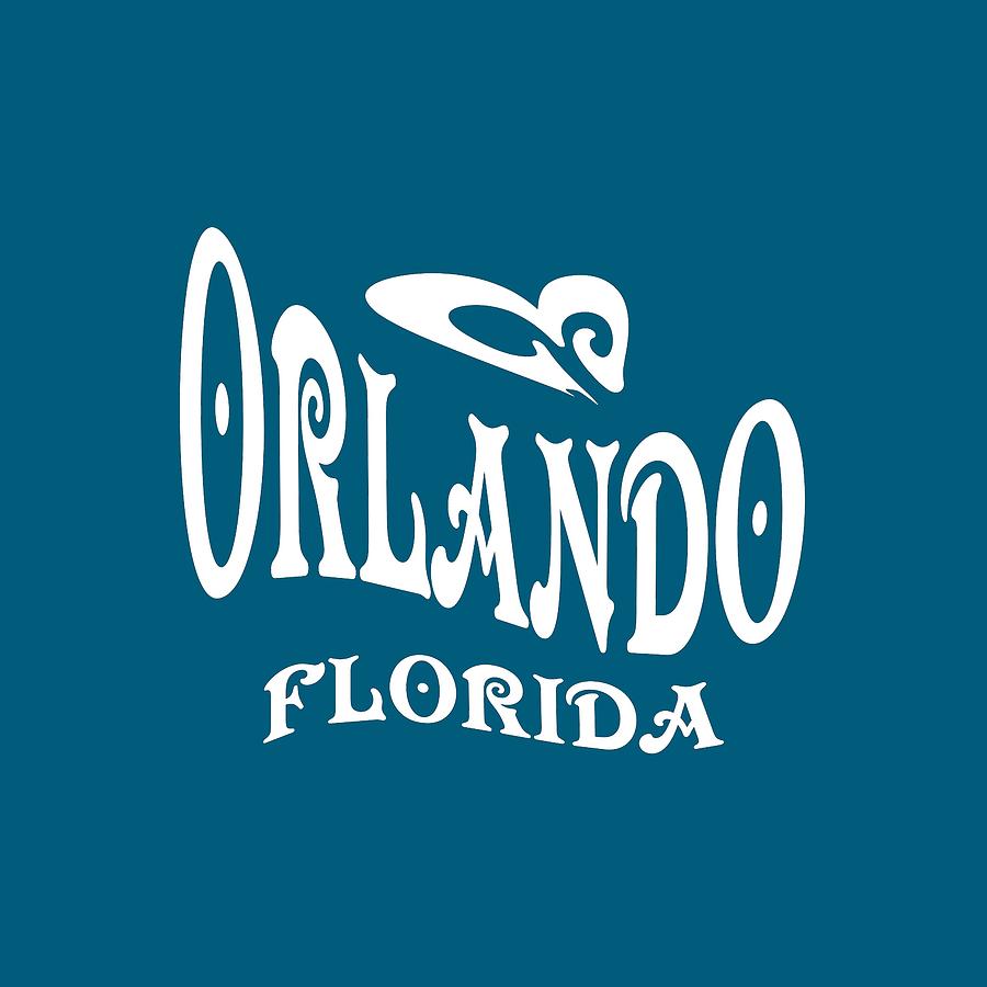 Orlando Florida Design Mixed Media by Peter Potter - Pixels