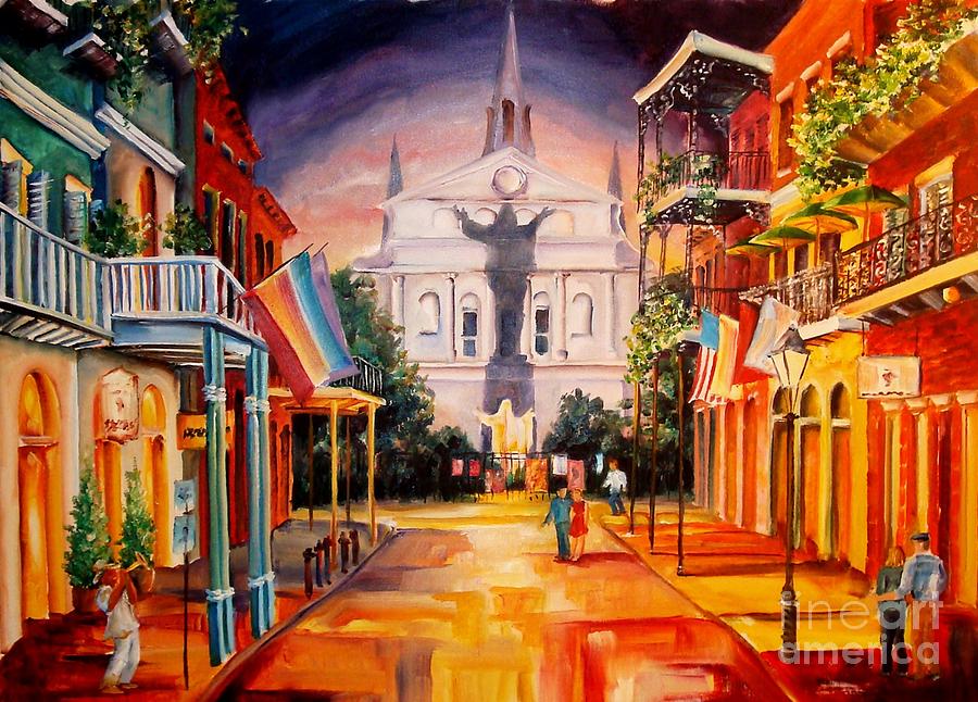 Orleans Street-New Orleans Painting by Diane Millsap