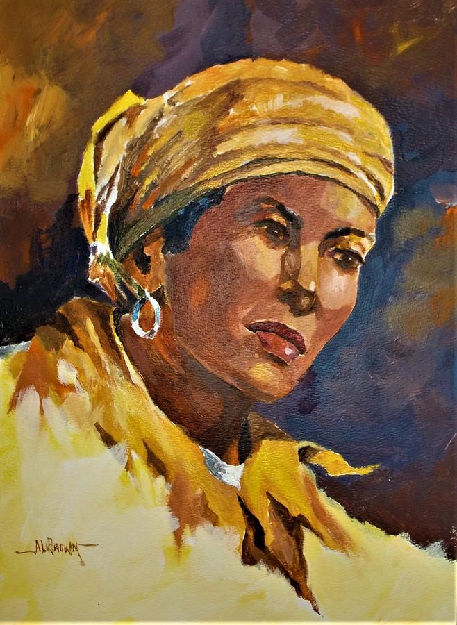 Orleans Woman II Painting by Al Brown