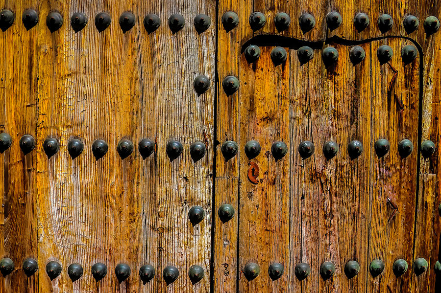 Ornamental Door Photograph by Garry Gay