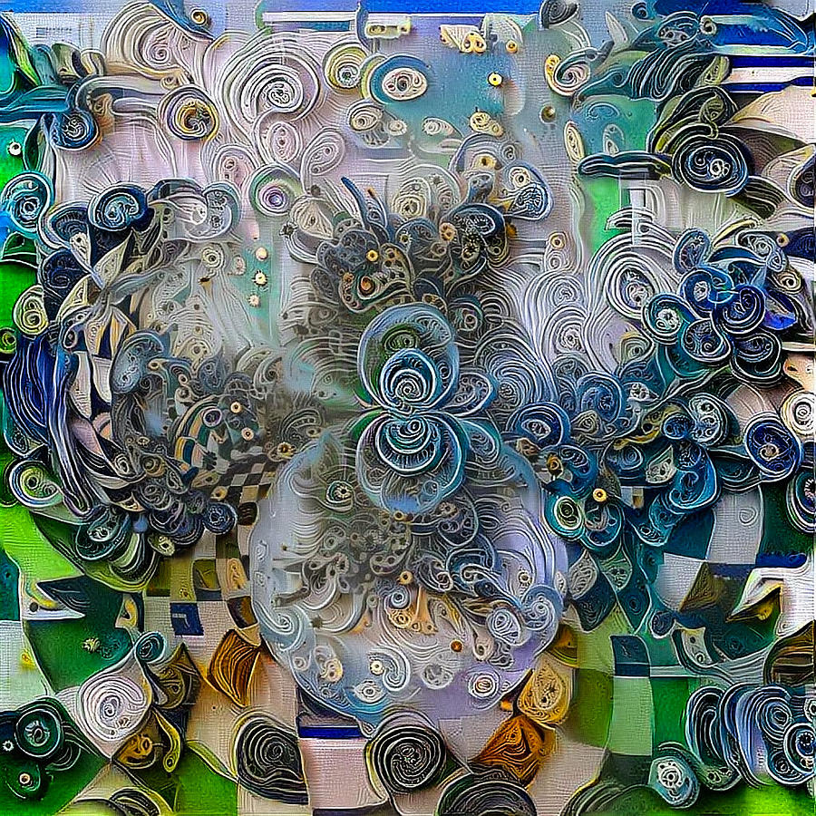 Ornamental fractal Digital Art by Bruce Rolff