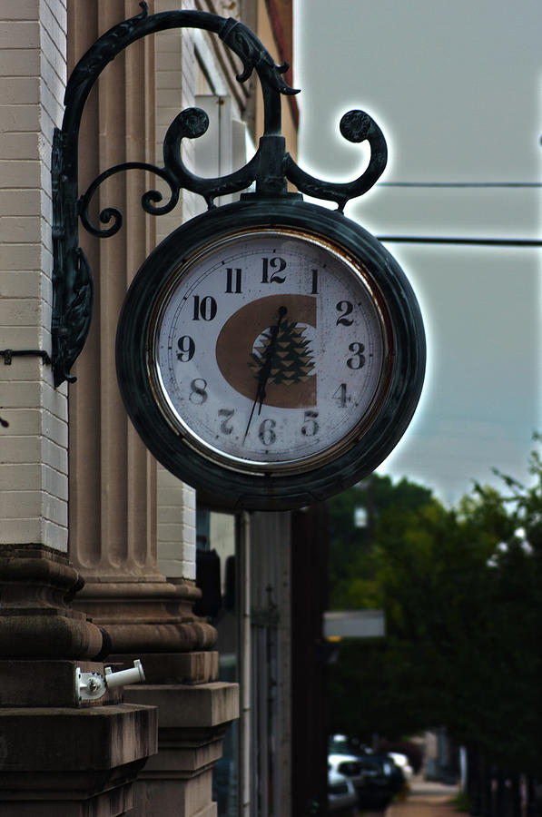 Ornate Clock  Photograph by Eugene Campbell