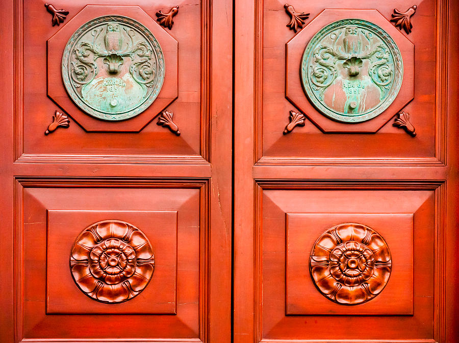 Buildings Photograph - Ornate Door by Jenifer Kim