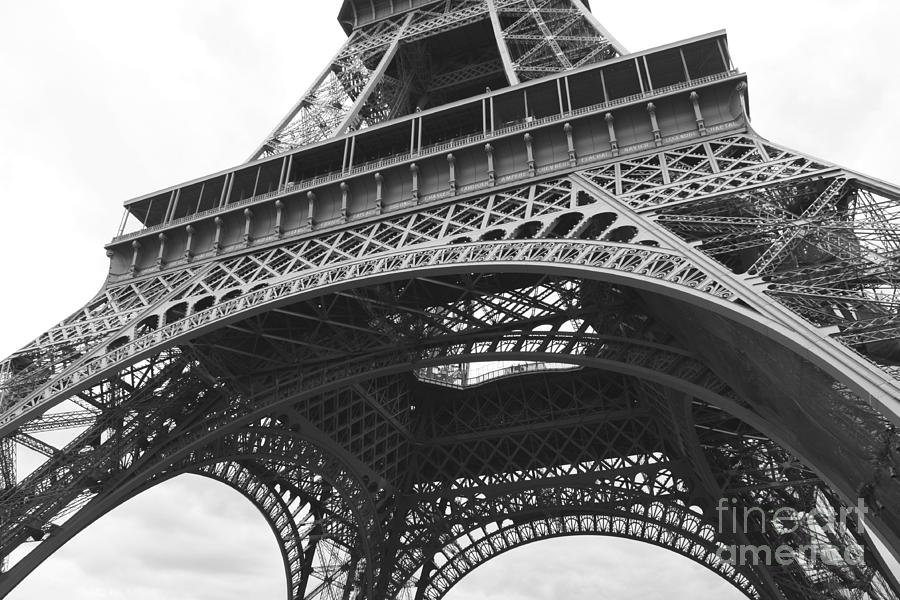 Ornate Eiffel Tower Photograph