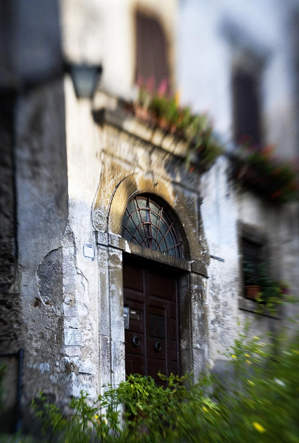 Ornate Italian Doorway Photograph by Marilyn Hunt