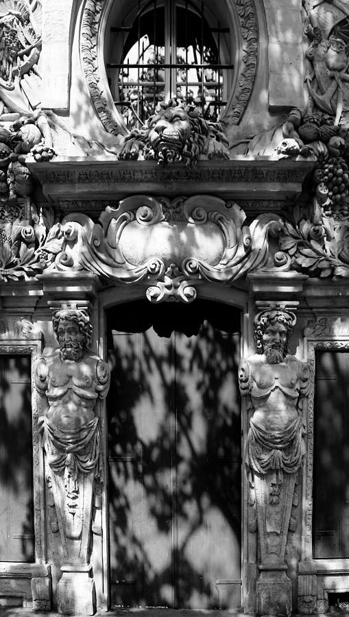 Ornate Paris Door 1c Photograph by Andrew Fare
