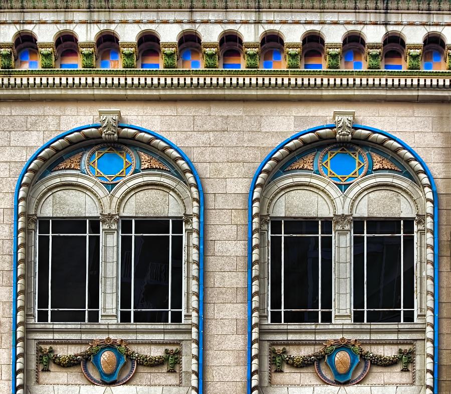 Ornate Windows - S. H. Kress and Company Building Photograph by ...