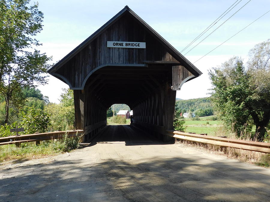 Orne Covered Bridge Photograph by Catherine Gagne