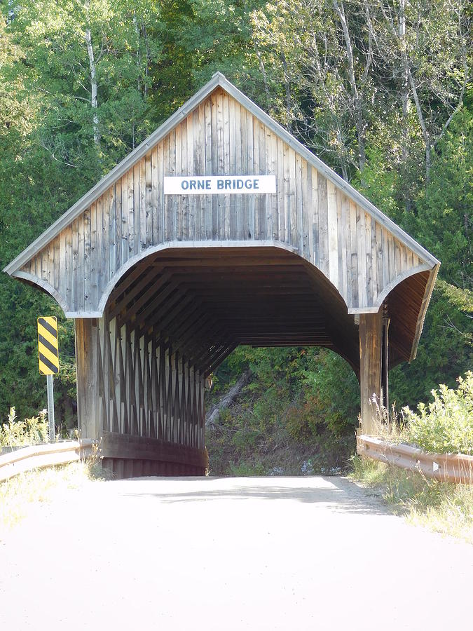 Orne Covered Bridge in Coventry Vermont Photograph by Catherine Gagne