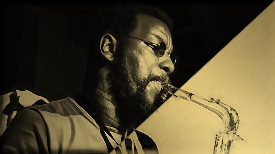 Ornette Coleman Collection Mixed Media by Marvin Blaine