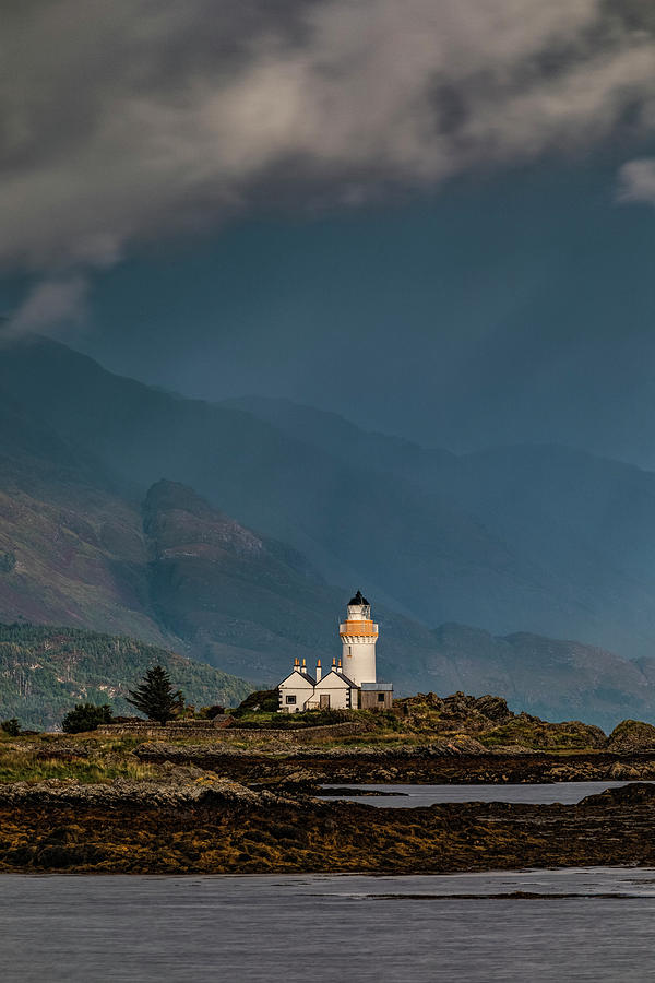Ornsay Lighthouse - Isle of Skye Photograph by Joana Kruse