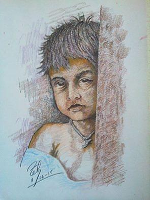 Orphan Drawing by Zeb Masid Muntazer - Fine Art America