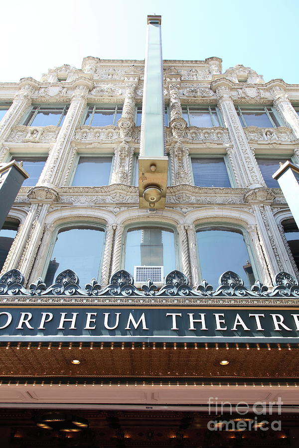 Orpheum Theatre San Francisco California 5d17987 Photograph By San Francisco Artist 5070