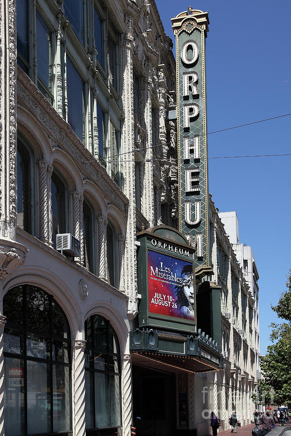 Orpheum Theatre San Francisco California 5D17997 Photograph by San