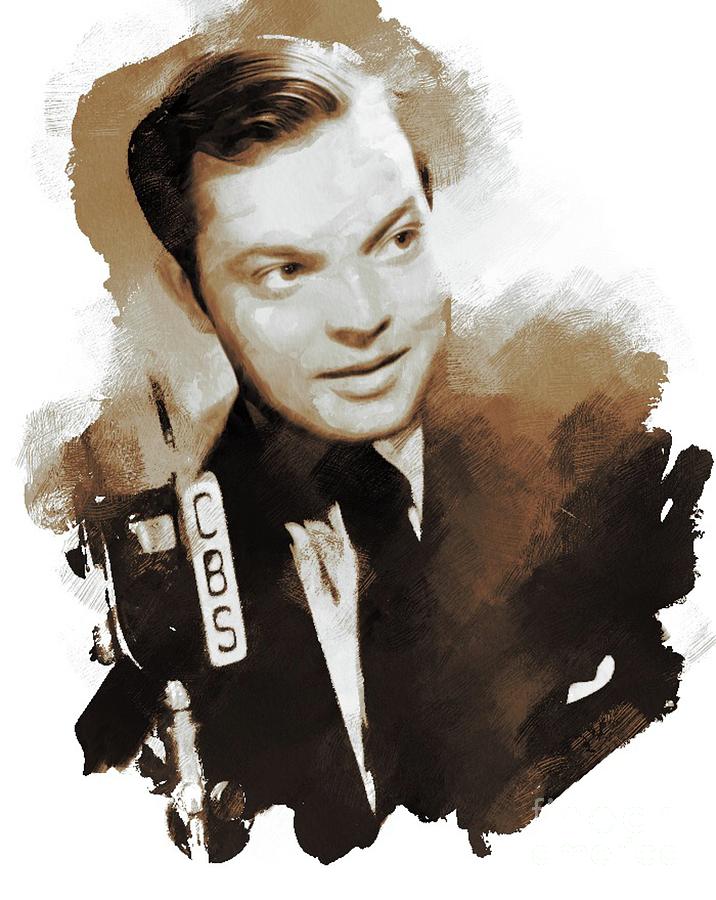 Orson Welles, Actor Painting