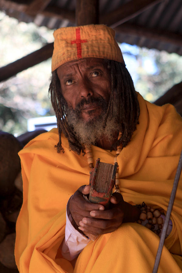 Orthodox Christian Priest , Lake Tana, Ethiopia Photograph by Aidan Moran