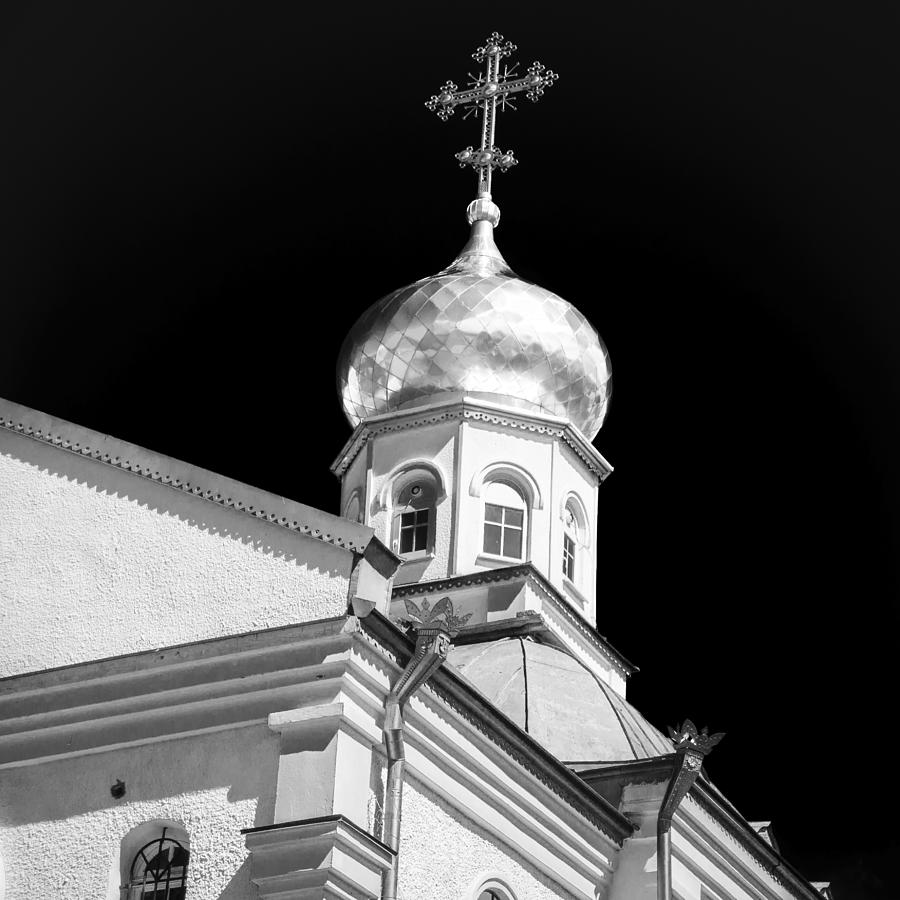 Orthodox church BW Photograph by Alexey Stiop