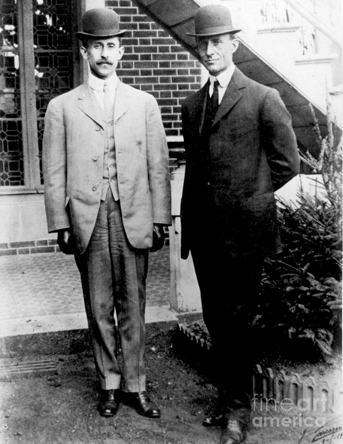 Orville And Wilbur Wright, 1909 Photograph by Science Source