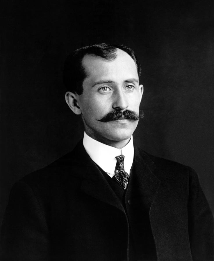 Portrait Photograph - Orville Wright Portrait - 1905 by War Is Hell Store