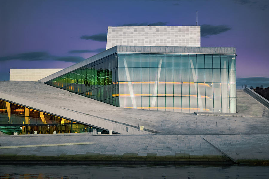 Oslo Opera House Photograph by Adam Rainoff