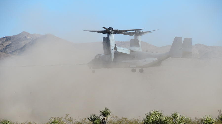 Osprey V-22 Landing Photograph by Kay Novy