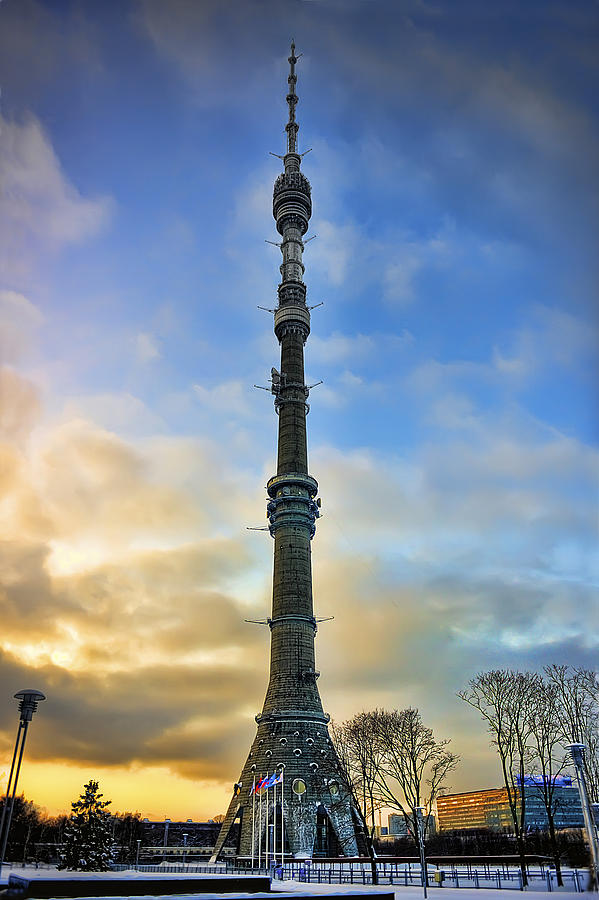 Ostankino Tower Photograph by Gouzel -