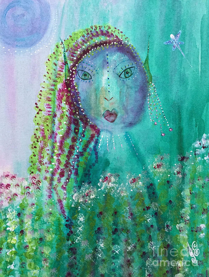 Ostara Painting by Julie Engelhardt Ostara Painting by Julie Engelhardt