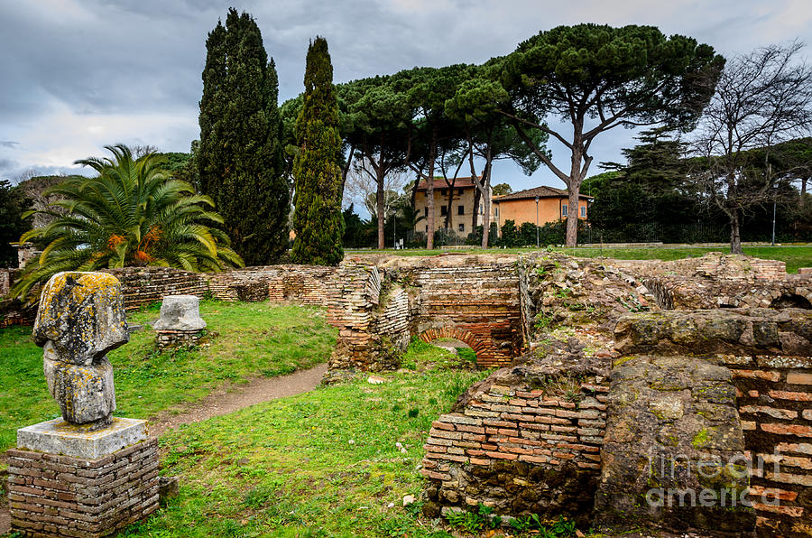 Ostia Antica - A City of Multiple Levels Photograph by Debra Martz