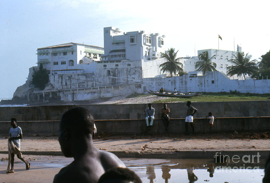 Osu Castle Accra  Photograph by Erik Falkensteen