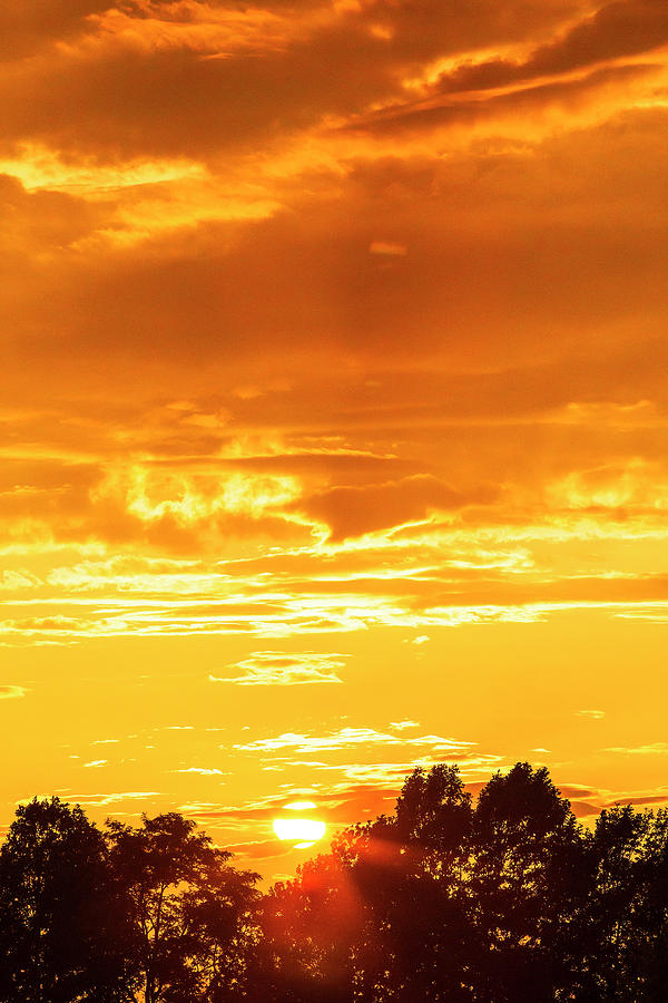 Oswego Sunset 5 Photograph by David Stasiak