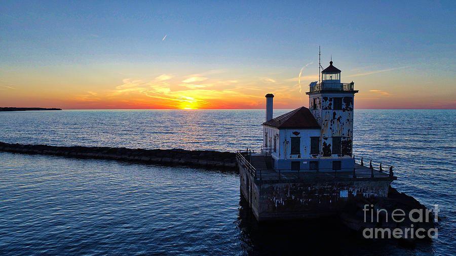 Oswego Sunset Photograph by Scott Snell | Fine Art America