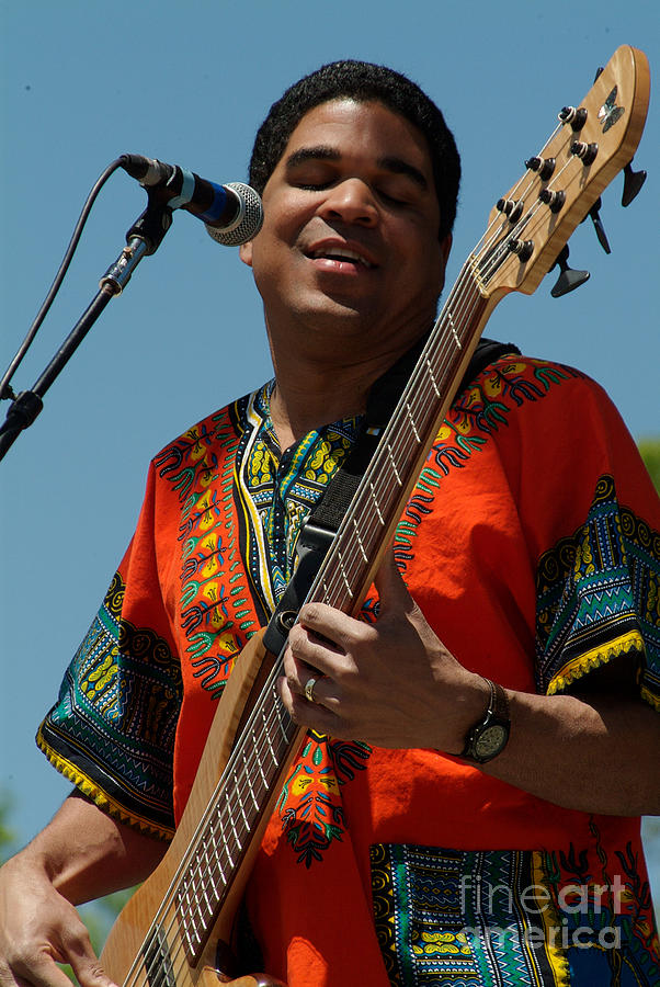 Oteil Burbridge Photograph by J Bloomrosen